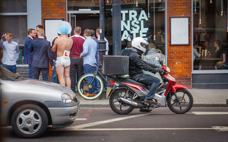 Just a regular day in London