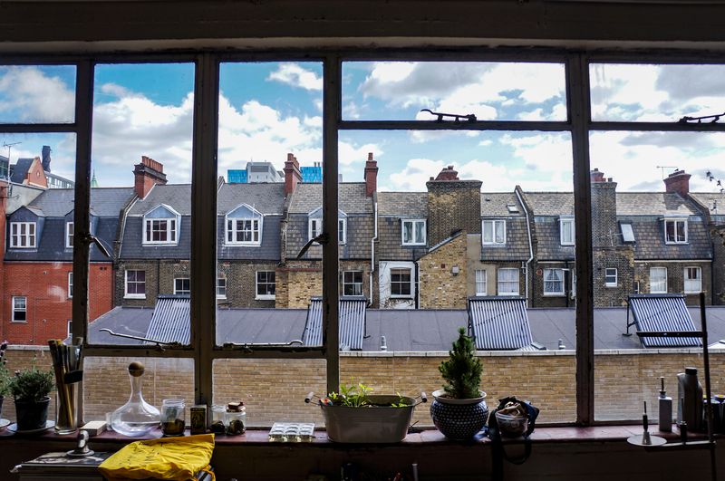 An apartment with a view