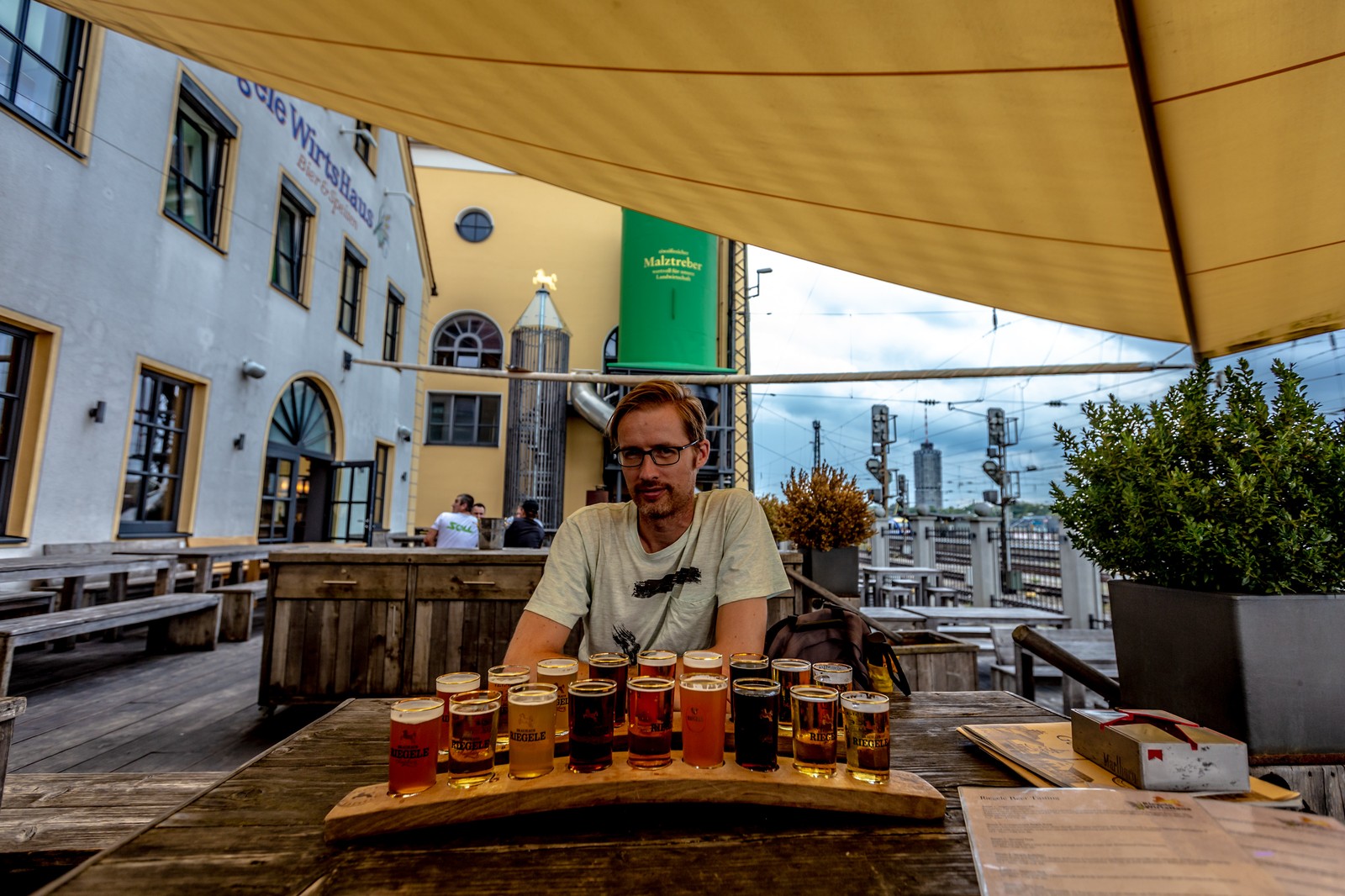 Riegele beer tasting