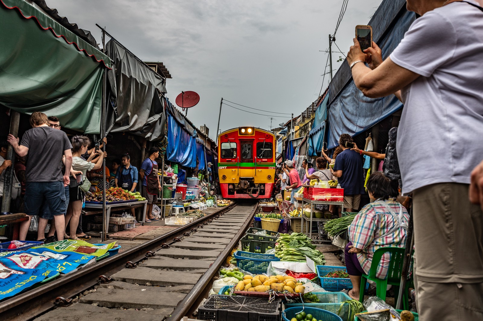 Maeklong Railway Station